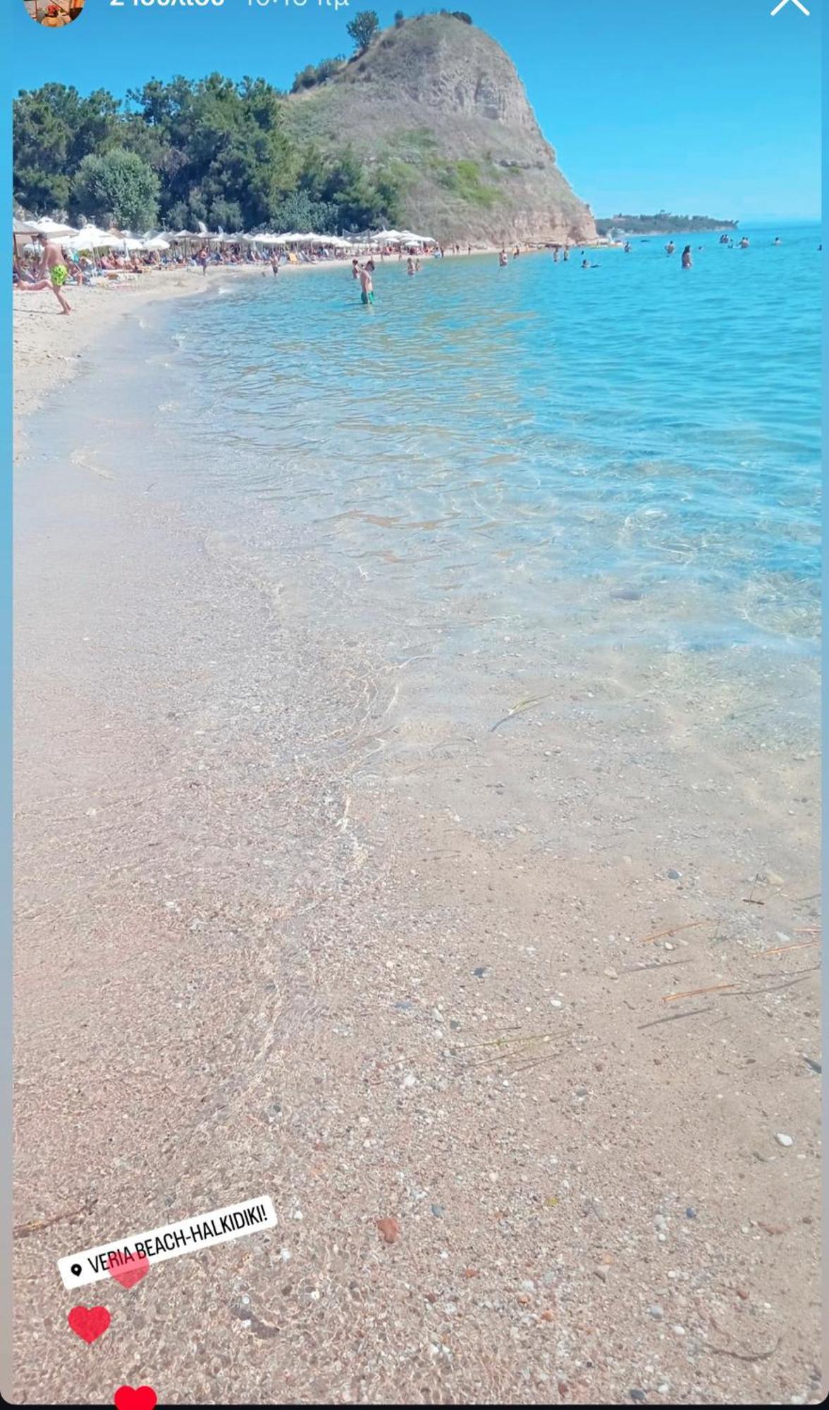 Beachfront Villa Athina Vergia ภายนอก รูปภาพ